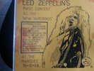 Led Zeppelin first concert as new yardbirds rare vinyl lp ex