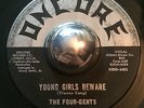 NORTHERN SOUL The Four-Gents YOUNG GIRLS BEWARE Oncore 45 rare Detroit