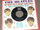 RARE Beatles We Wish You A Merry Christmas Vee Jay Sleeve w/#581 Brackets EX+