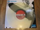 Led Zeppelin Debut LP Turquoise Titles Re Issue Rare Clear Vinyl