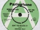 [BEE GEES / ERIC CLAPTON] JONATHAN KELLY DON'T YOU BELIEVE IT? 1970 UK 