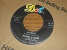 45RPM,  ROBERT KNIGHT.  BECAUSE  /  DANCE ONLY WITH ME.