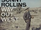 Way Out West - 1st - DG - red prin... Sonny Rollins USA vinyl LP  record