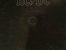 AC/DC Back in black vinyl record.