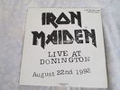 IRON MAIDEN RARE COLLECTORS LIMITED EDITION LIVE AT DONNINGTON 3 RECORD VINYL
