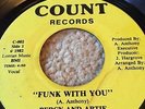 PERCY AND ARTIE SPACE BAND RARE MODERN SOUL FUNK COUNT LABEL C-002 FUNK WITH YOU
