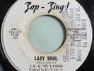 * J.B. & THE V-KINGS Lazy Soul/I've Got Dreams JA JAZZ FUNK Zap Zing 45 HEAR