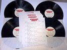 COUNTDOWN AMERICA John Leader RAY PARKER JR 4 LP SET 1984 RADIO PROMO Madonna