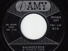MOD SOUL POPCORN 45 STAN ROBINSON RHINOCEROS AMY 810 PROMO VG+ HEAR