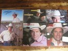 6 GEORGE STRAIT LP'S * MCA RECORDS Ocean Front Property, Right or Wrong VG++/EX