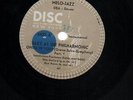 SCHELLACK Slim Gaillard, Bam Brown Introduzione-Pianissimo/ Recitativo E Finale