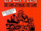LED ZEPPELIN - The Song Remains the Same ORIGINAL DIN A2 Kinoplakat SUPER