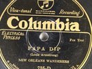 Hear Jazz Prewar 78 New Orleans Wanderers - Papa Dip / Too Tight On Columbia