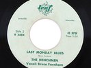 Rare WI 60s Garage 45 THE HENCHMEN Last Monday Blues on Leaf