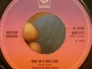 Northern soul. Maxine Brown one in a million/let me give you my lovin