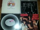 Queen - 4 Record LP Lot.  Jazz, The Game, Sheer Heart Attack, Night at the Opera