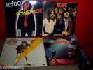 ACDC/ 4 VINYLS+1 AUDIOCASSETTE/POWERAGE/HIGWAY TO HELL/HIGH VOLTAGE/ LET BE ROCK