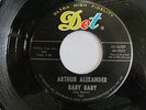 Northern 45, Arthur Alexander, Baby Baby, Dot, M-