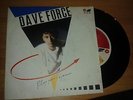 Dave Force - Play Your Game/Message In Your Eyes LP 45 7'' Italy '85 Five Record