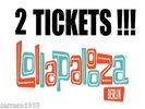 zwei Tickets für das LOLLAPALOOZA FESTIVAL Berlin 2015 12.-13.September