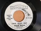 WILLIE HUTCH Love runs out / The Duck US PROMO 7