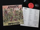 ATROCITY - Infected LP 1990 // FIRST PRESS // autopsy terrorizer nuclear death
