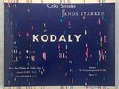 JANOS STARKER Kodaly Cello Sonatas Op 8 solo & Op 7 duo w/ Eidus PERIOD SPL 510