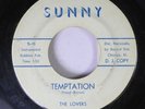 Hear Popcorn Exotica Chicago Rare 45 The Lovers - Temptation / Blue Tango On Su