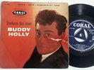 Buddy Holly - Listen To Me. 1958 UK Coral 7