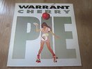 Warrant - Cherry Pie Vinyl LP 1990 INSERT