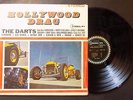 THE DARTS Hollywood Drag 1960's surf hot rod instrumental r&r LP Del-Fi 1244 EX