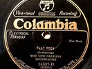 JAZZ 78 ; NEW ORLEAN BOOTBLACKS w/ JOHNNY DODDS COLUMBIA Mad Dog/ Flat Foot