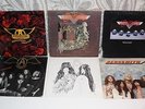8x AEROSMITH LP's: Rocks,s/t,Permanent Vacation,Toys in the Attic,Draw the Line+