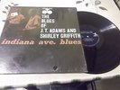 THE BLUES OF J.T. ADAMS AND SHIRLEY GRIFFITH LP INDIANA AVE. BLUES  1964 Orig