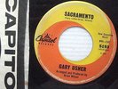 GARY USHER Sacramento That's Just The Way I Feel BRIAN WILSON prod. SURF 45 e89