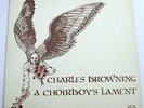 RaRe indie Folk ft Emmy Lou Harris CHARLES BROWNING A Choirboy's Lament LP SRI