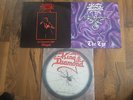 3 LP's Lp King Diamond  The Spider's Lullabye , The Eye ,In Concert 1987 Abigail
