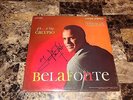Harry Belafonte Rare Hand Signed Vinyl LP Record Calypso Day-O Activist Actor