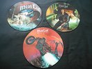 Meatloaf picture discs x3 all in great condition ..Bat out of Hell ETC