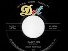 KILLER ROCKABILLY-JIMMY NEWMAN-DOT 15766-CARRY ON/BOP-A-HULA