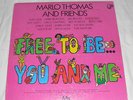 MARLO THOMAS AND FRIENDS Free to Be You & Me Vinyl LP Bell 1110 1972 Diana Ross