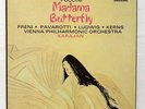 SET 584/6 KARAJAN - PUCCINI madame butterfly PAVAROTTI LUDWIG - DECCA 3xLPs EX++