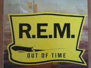R.E.M., OUT OF TIME, 1991, LP, w/INSERT, A+(NM)
