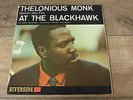 Thelonious Monk Quartet Plus Two - At The Blackhawk UK LP RIVERSIDE 1st