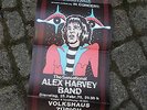 ALEX HARVEY BAND RARE GOOD NEWS POSTER ZURICH VOLKSHAUS 1975 SWITZERLAND SWISS