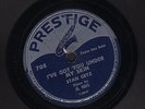 Prestige 708 Stan Getz There's A Small Hotel 78 rpm VG++ condition