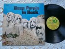 DEEP PURPLE IN ROCK ORIGINAL ITALY 1ST PRESS 1970 EX-/VG+