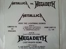 Megadeth vs Metallica Demo limited to 25 pressed UNPLAYED impossible to find 