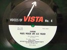 Voices Of Vista 4 & 5 60's Radio Show LP Woody Allen Mabel Mercer Alec Wilder