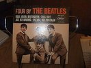 Four By The Beatles EAP1-2121 45RPM Record With Hard Cover Capital Records